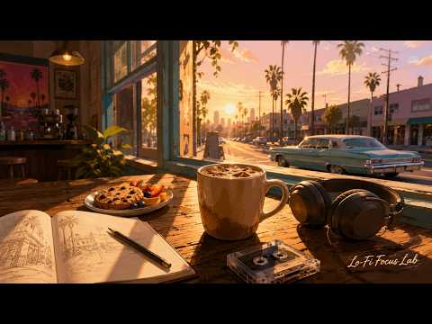 Friday LA Coffee Shop Lo-Fi 🌴 2 Hours of Chill West Coast Beats for TGIF