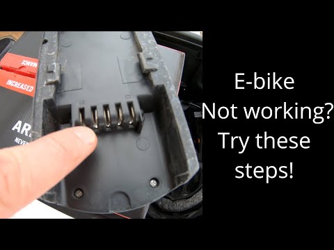 Electric bike not working? Try these Troubleshooting steps!