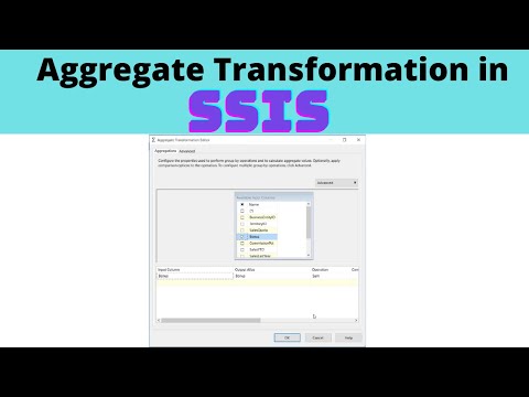 Video: Ce este transformarea agregată în SSIS?