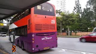 SBS3009H(BNDEP) On Service 168 At Woodlands Avenue 2. Volvo B9TL Wright Eclipse Gemini 2 Batch 2