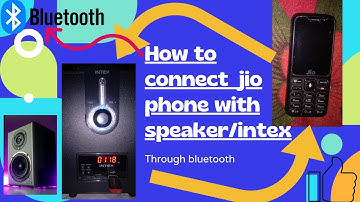 How to connect jio phone with Intex speaker through bluetooth।।#connectjiophone #Intex #subscribe
