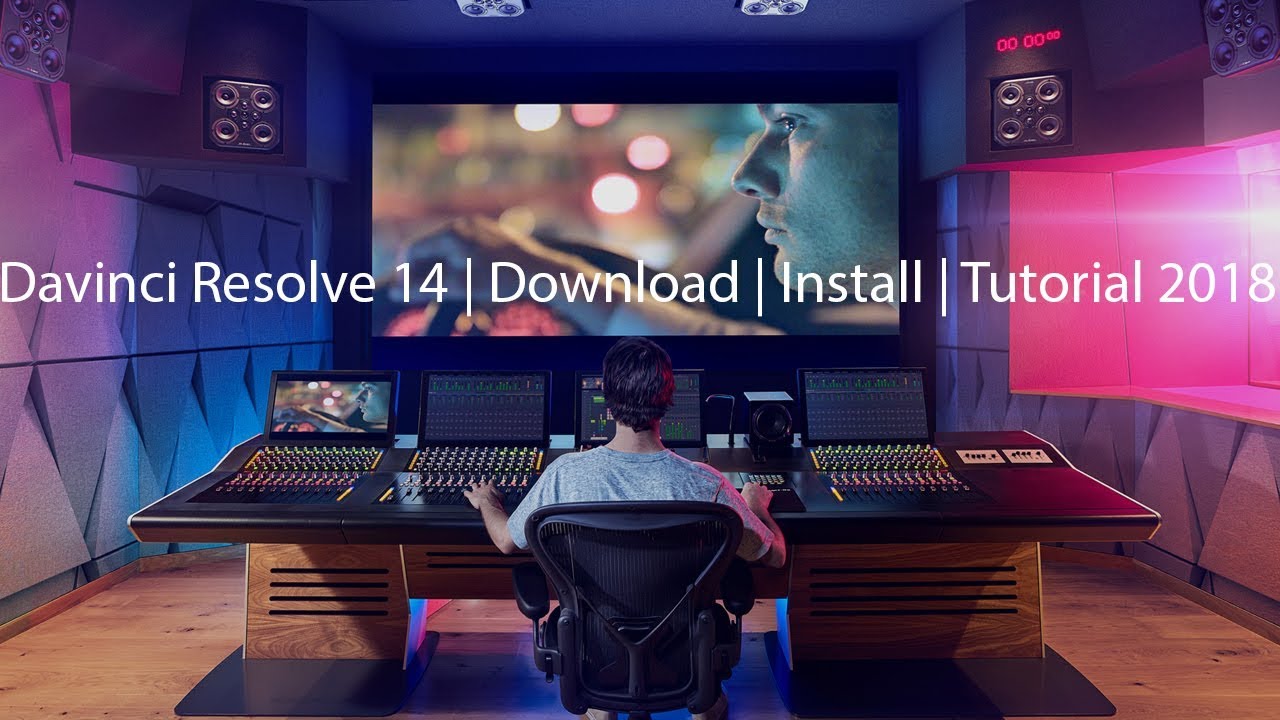 davinci resolve 14 tutorial download