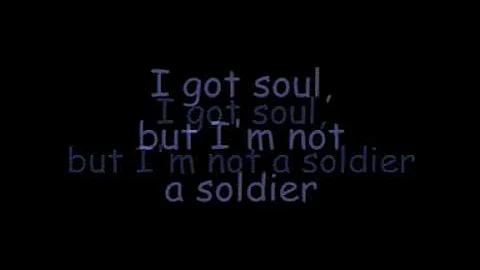 The Killers - All These Things That I've Done (I Got Soul, But I'm Not A Soldier) [lyrics]