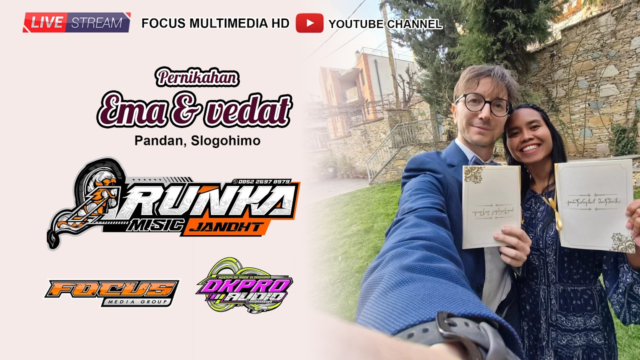 LIVE PERNIKAHAN EMA & VEDAT