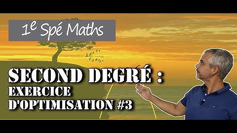 Second Degré : Exercice d