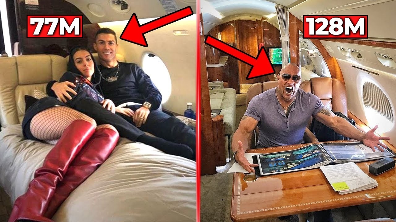 Top 10 Most Expensive Private Jets Owned by Celebrities - YouTube