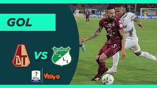 Deportes Tolima vs Deportivo Cali (1-0) | Superliga BetPlay Dimayor 2021 | Vuelta