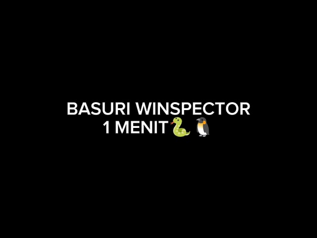 BASURI Winpector gila enak banget class=