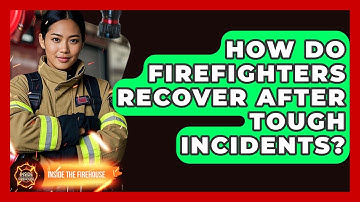 How Do Firefighters Recover After Tough Incidents? - Inside the Firehouse