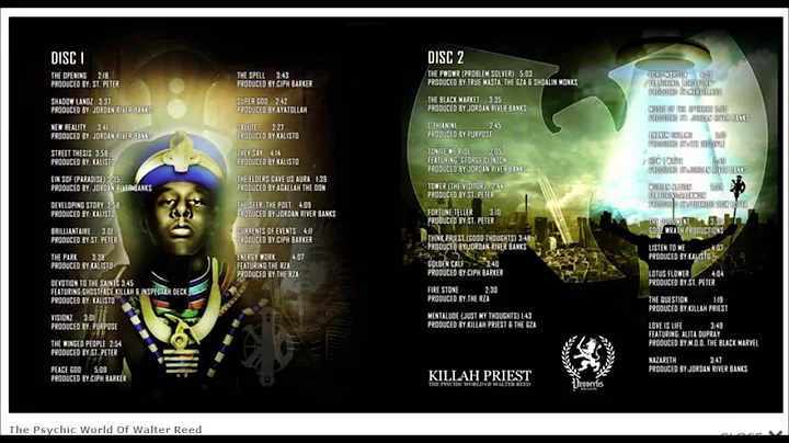 Killah Priest - The Psychic World Of Walter Reed -...