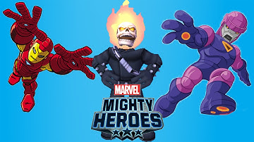 Marvel Mighty Heroes (iOS/Android) Lets play Gameplay Walkthrough part 8