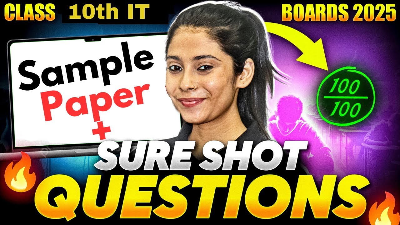 Class 10 Information Technology | Most Expected & Imp Questions | CBSE Board 2025 | IT Code 402