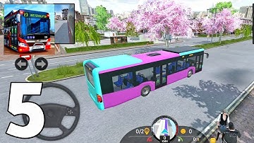 Bus Simulator 2023 - Gameplay Walkthrough Part 5 - Shanghai (Android, iOS)