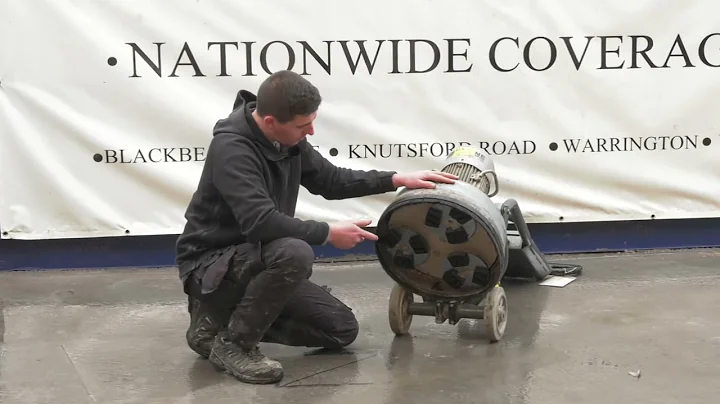 How to use the HTC450/Husqvarna PG450 Floor Grinder.