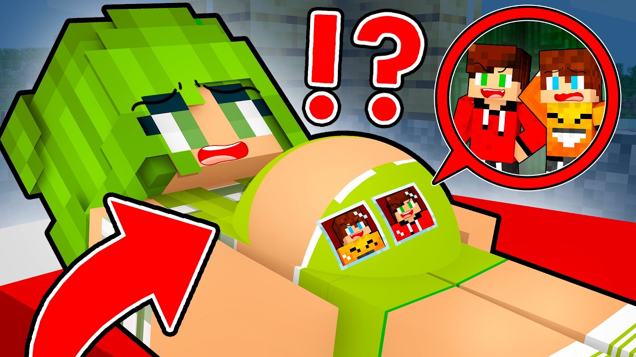 ZBUDOWALIŚMY DOM W ŚRODKU BRZUCHA DZIEWCZYNY w Minecraft!