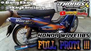 REVIEW & TESTRIDE HONDA WAVE 110S FULL PROTI !!!