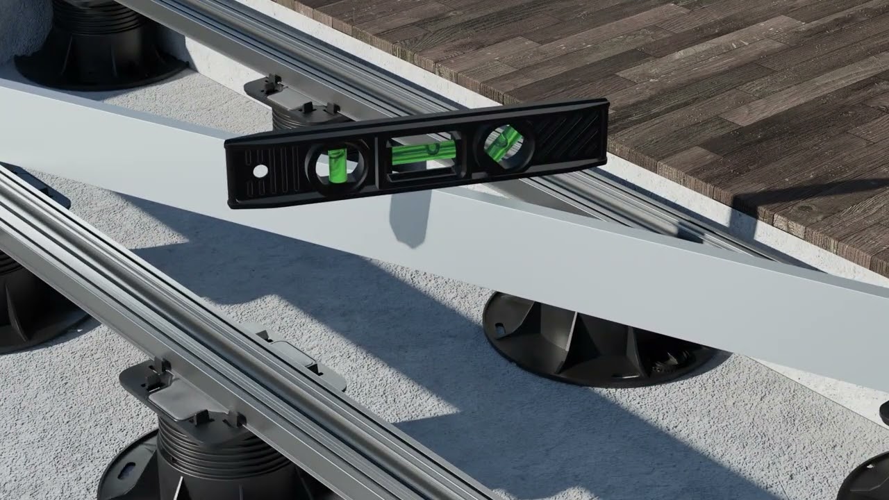 Mapei | Profilpas Level Duo Maxi — Terrassenbelag mit Unterkonstruktion verlegen