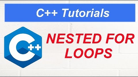 Nested For Loops in C++ #19 in Urdu/Hindi || My Academy