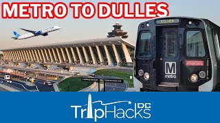 How to Ride METRO from Dulles Airport to Washington DC