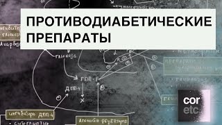 Механизм действия противодиабетических препаратов (СД2)