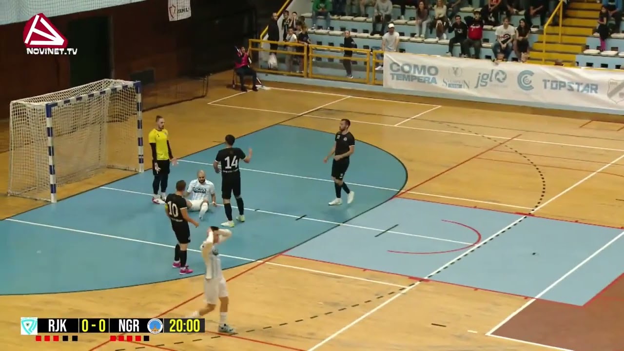 HMNK Rijeka - HMNK Nova Gradiška 2:0 (4. kolo, 1. HMNL)