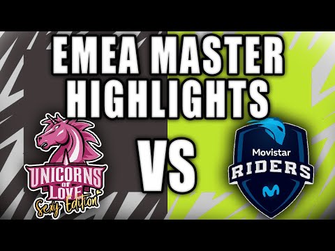 UNICORNS OF LOVE VS MOVISTAR RIDERS HIGHLIGHTS - LEAGUE OF LEGENDS - EMEA MASTERS SUMMER 2023