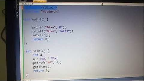 Interview question and answer C Preprocessor   Part 1
