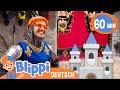 Blippi als Ritter | Kinderlieder und Cartoons | Blippi | Moonbug Kids Deutsch