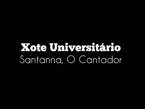 Video thumbnail for Santanna, O Cantador - Xote Universitário - Playback Karaokê