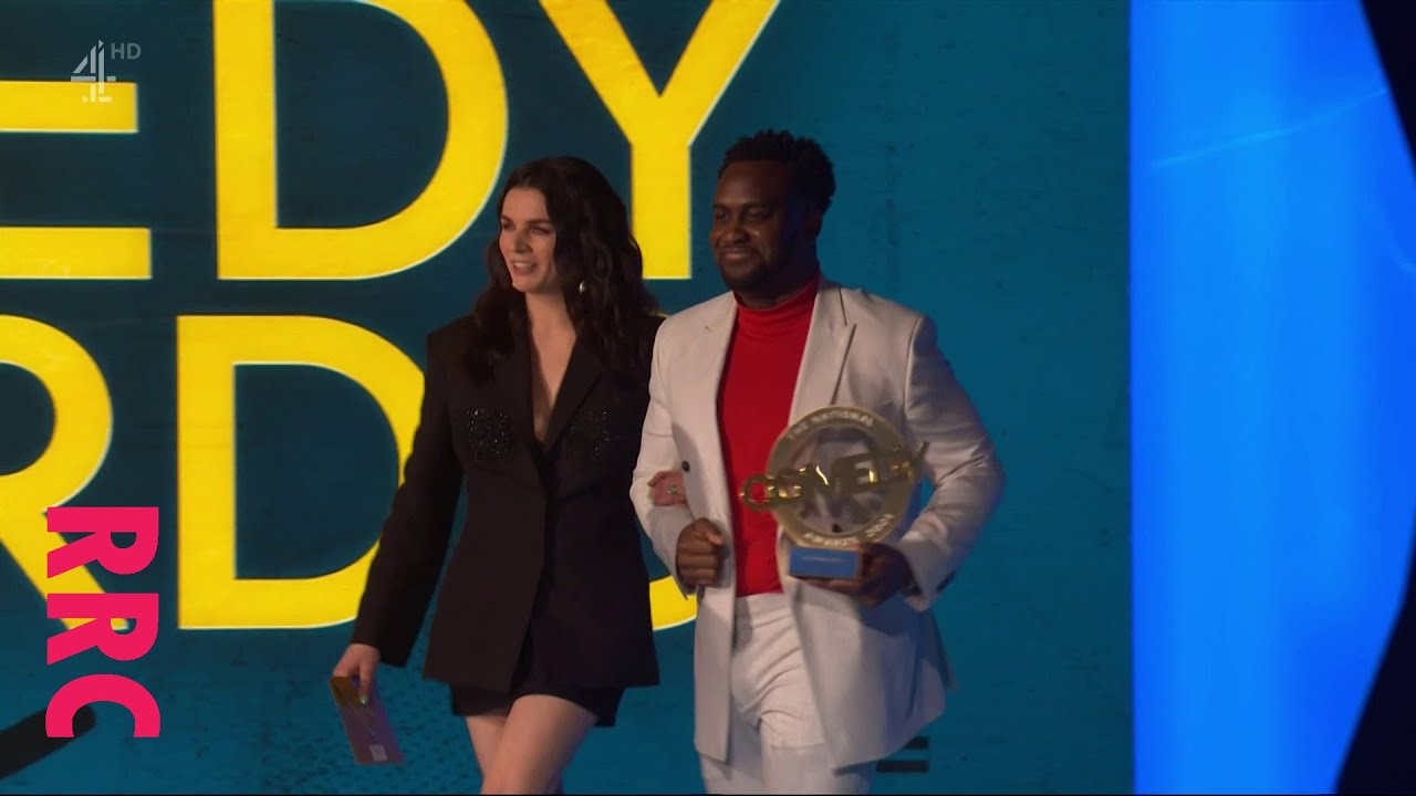 Aisling Bea @two awards ceremonies, one leggy outfit