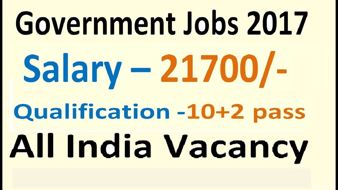 be government jobs