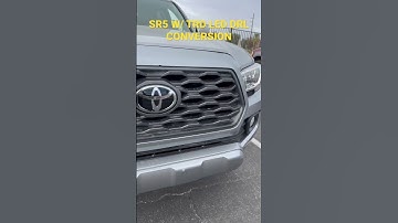 SR5 w/ TRD LED DRL HEADLIGHT CONVERSION 🌮 #tacoma #toyota #toyotatacoma #trd #trdpro #taco