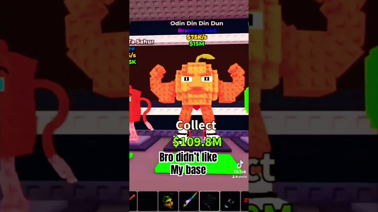 Bro Didn T Like My Base In Steal A BRAINROT Roblox Stealabrainrot Brainrot Fyp Viralvideo
