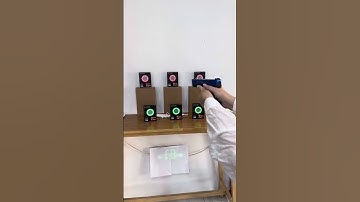 Simple Laser Shooting Training Range | L17Pro+J10C Targets Setup