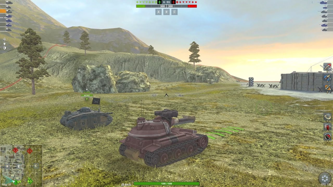 World of Tanks Blitz (Bonus): PC Gameplay (No Commentary)