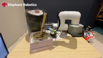 Creative Life | Robotic Arm myCobot Pro Makes Green Tea