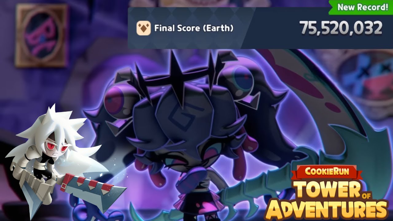 New Boss! Champions Raid Earth 75M - CookieRun: Tower of Adventures Season 7