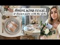 Dining Room REVEAL & Hosting The First Dinner Party | Moving Vlog #6 | jessmsheppard AD