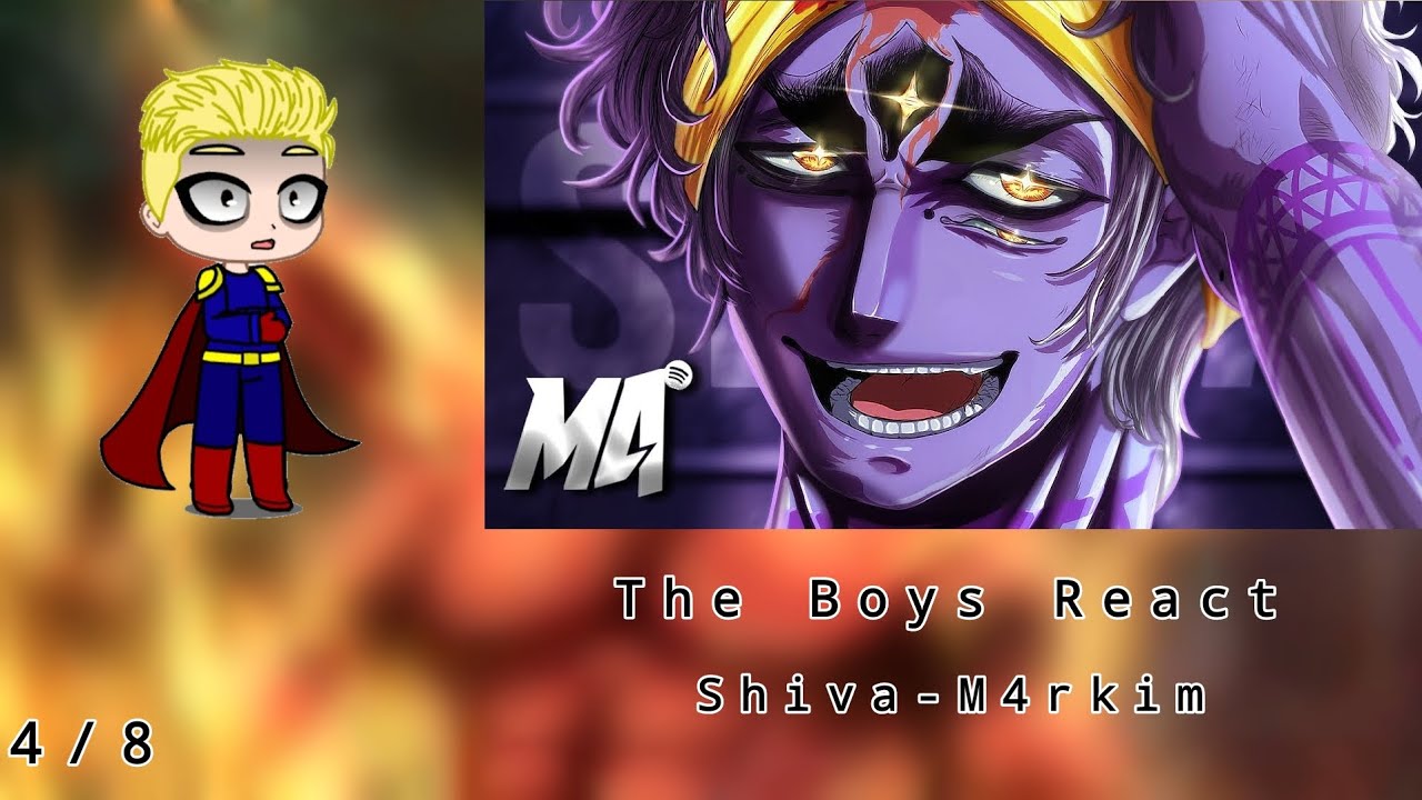 The Boys react | Shiva | Deus da Destruição | @M4rkim - YouTube