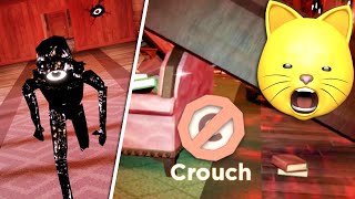 ROBLOX DOORS NOCROUCHING CHALLENGE!