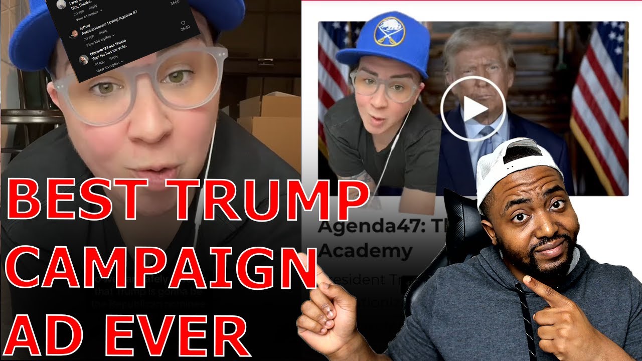 Woke LGBTQ Influencer Accidently Creates THE BEST TRUMP 2024 Campaign Ad EVER!
