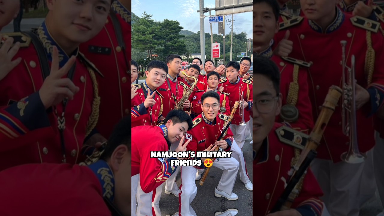 NAMJOON's Friends in Military 😍💜 