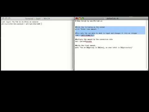 Simple Ruby Calculators