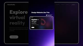 Modern UI UX Website Design Secrets #ytshort #viralvideo