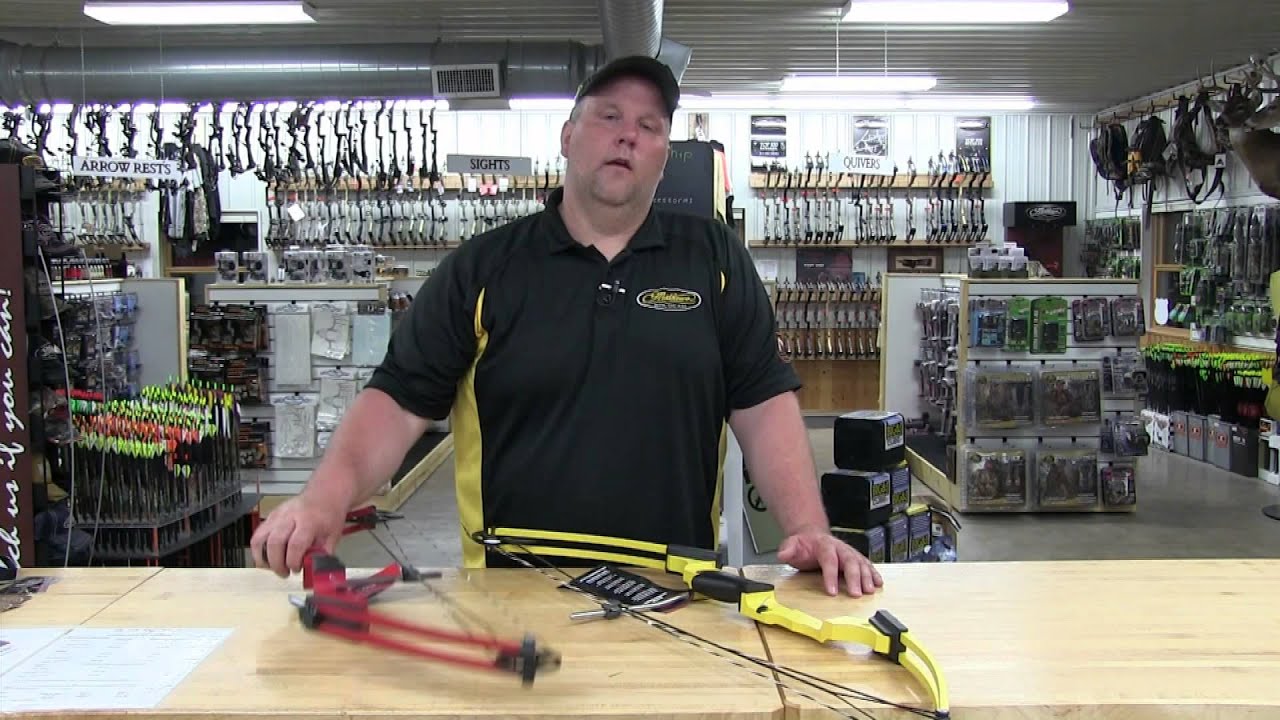 Genesis Bow vs Genesis Mini Bow Youth Compound Bow Side by Side