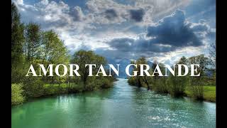 Video thumbnail of "Amor tan grande - Alabanza"