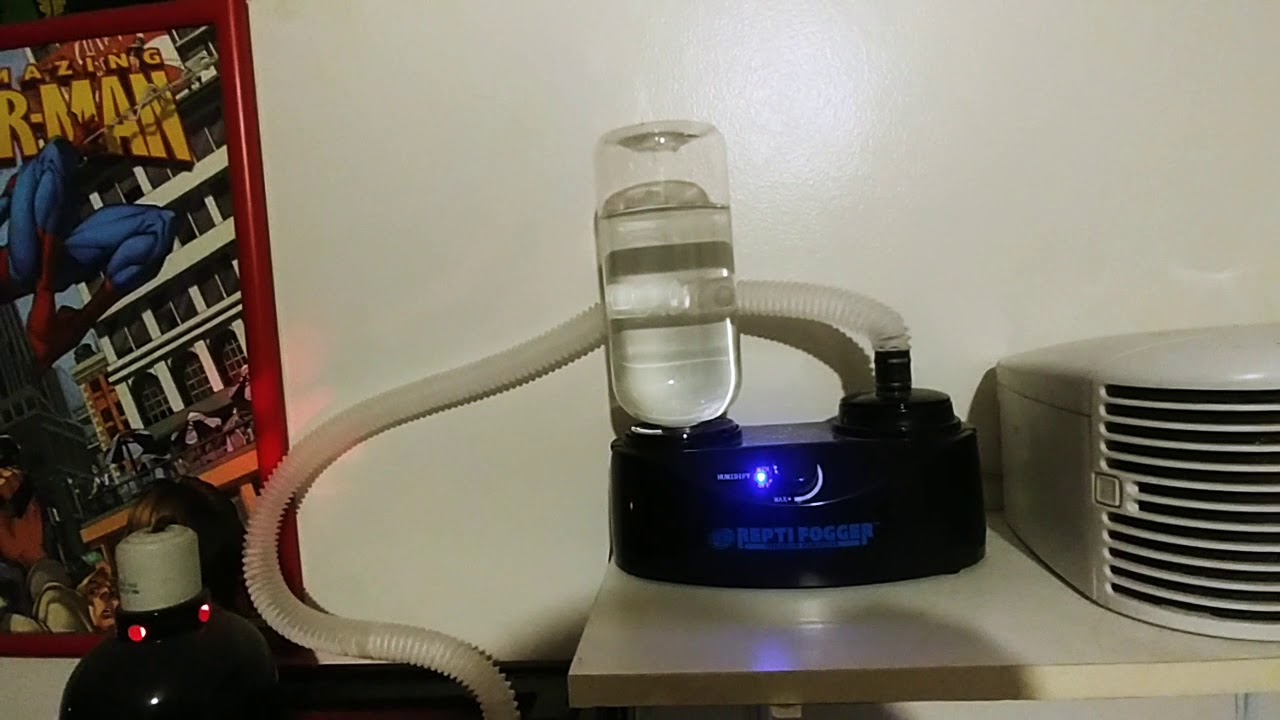 Zoo Med Repti fogger review/set up YouTube