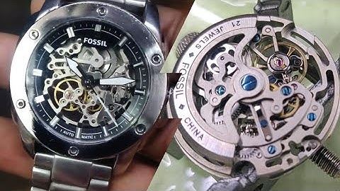 How to repair an automatic fossil watch? assembly&disassembly of seagull cal.Ty2809#watches#fossil