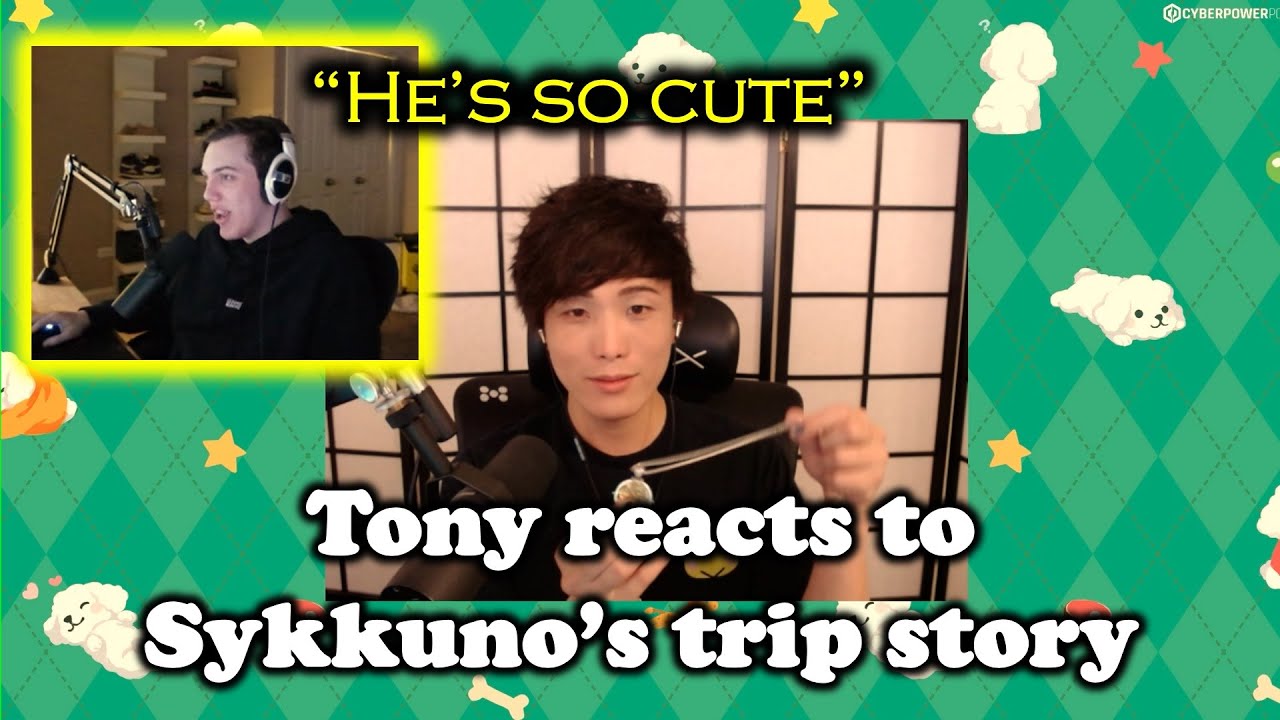 Реакция Тони на комплименты от Sykkuno была очень трогательной | История Тони о вывеске Bimbus