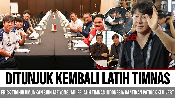 HEBOH‼️PSSI RESMI UMUMKAN SHIN TAE YONG JADI PELATIH TIMNAS INDONESIA KEMBALI GANTIKAN PATRICK